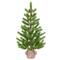 3ft. Unlit Fir Artificial Christmas Tree in Burlap Sack